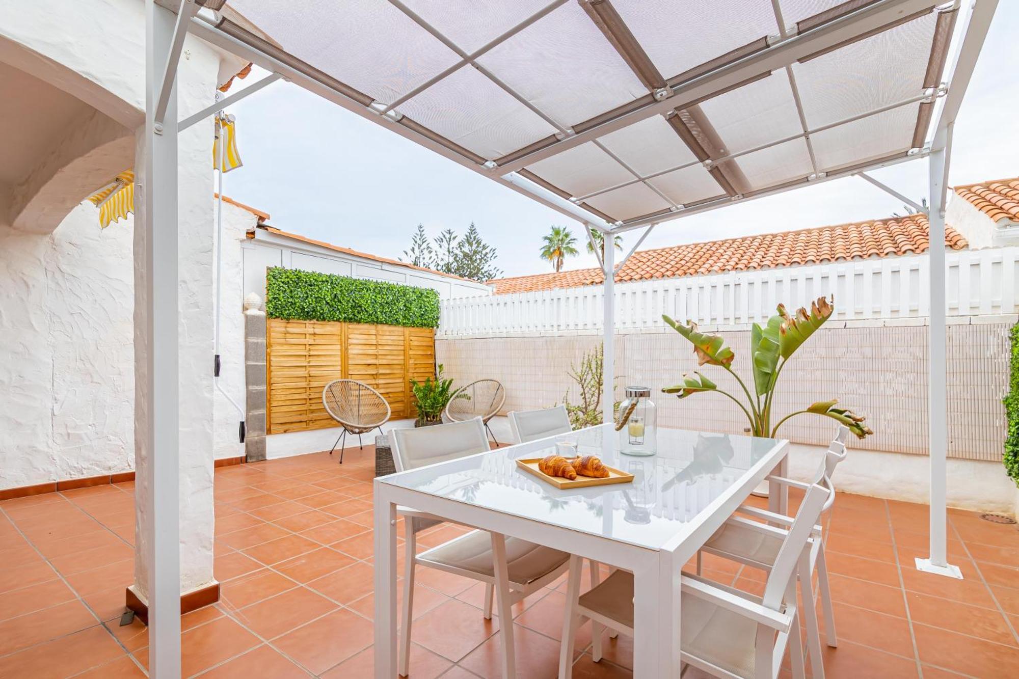 Canarian Holiday Home - Sunset Bungalow In Playa Del Ingles San Bartolomé Ngoại thất bức ảnh